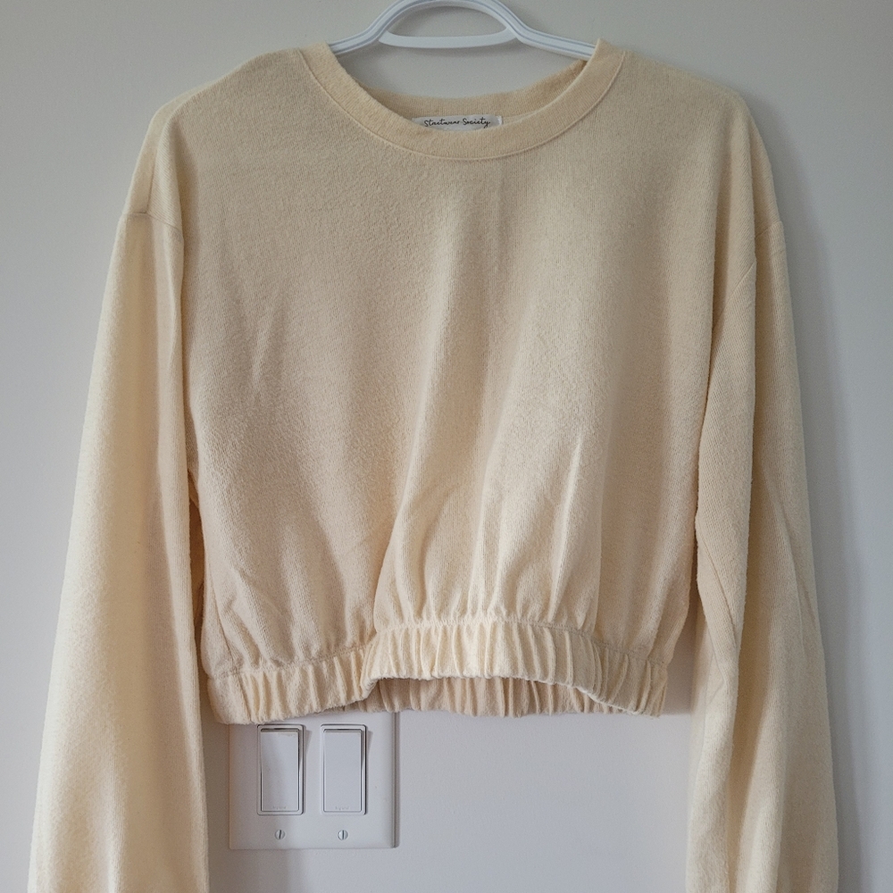 Crop top long sleeve